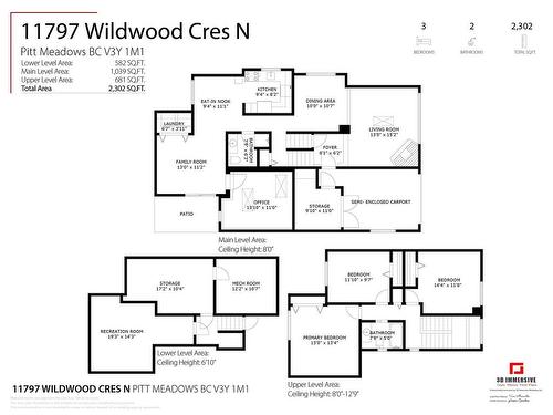 11797 N Wildwood Crescent, Pitt Meadows, BC 