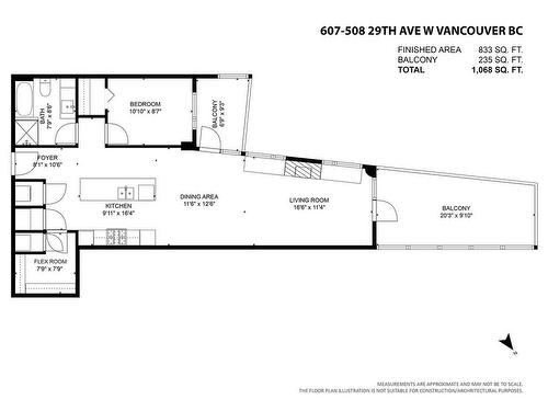 607 508 W 29Th Avenue, Vancouver, BC 