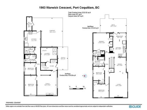 1903 Warwick Crescent, Port Coquitlam, BC 