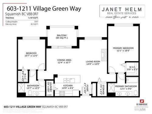 603 1211 Village Green Way, Squamish, BC 