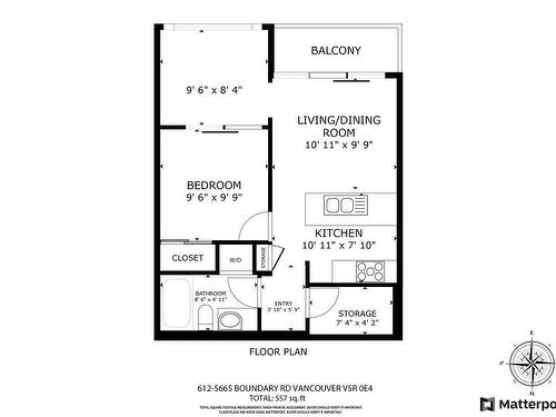 612 5665 Boundary Road, Vancouver, BC 