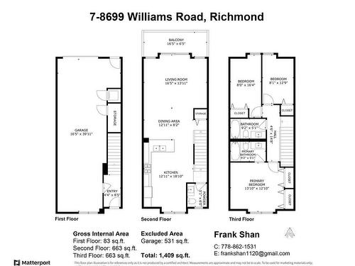 7 8699 Williams Road, Richmond, BC 