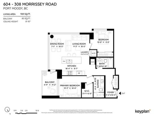 604 308 Morrissey Road, Port Moody, BC 