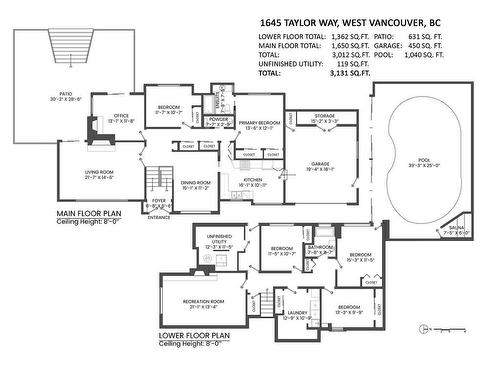 1645 Taylor Way, West Vancouver, BC 