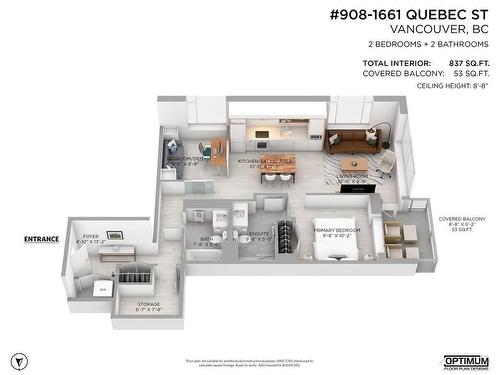 908 1661 Quebec Street, Vancouver, BC 