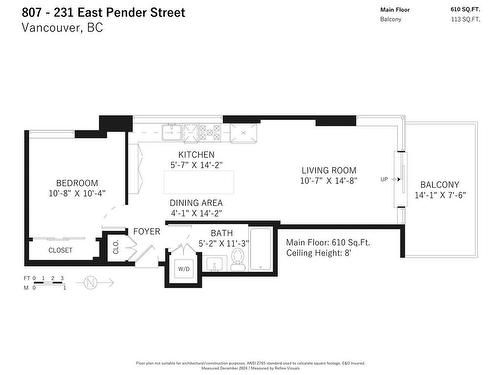 807 231 East Pender Street, Vancouver, BC 