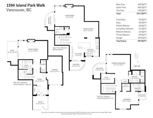 1594 Island Park Walk, Vancouver, BC 