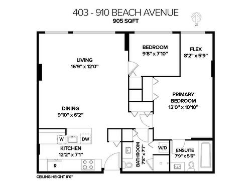 403 910 Beach Avenue, Vancouver, BC 