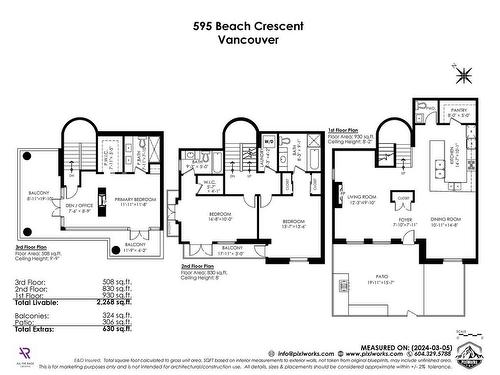 595 Beach Crescent, Vancouver, BC 