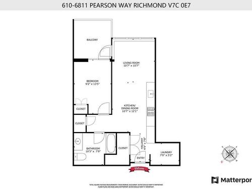 610-6811 Pearson Way, Richmond, BC 