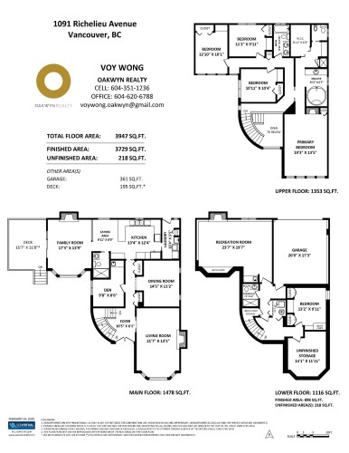 1091 Richelieu Avenue, Vancouver, BC 