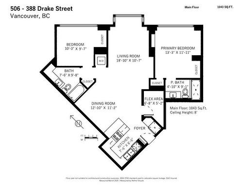 506-388 Drake Street, Vancouver, BC 