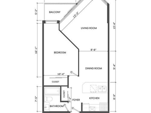 615-1330 Burrard Street, Vancouver, BC 