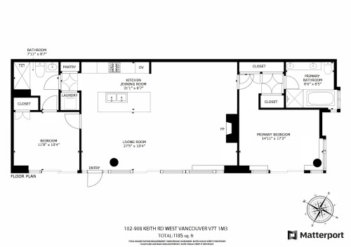 102-908 Keith Road, West Vancouver, BC 