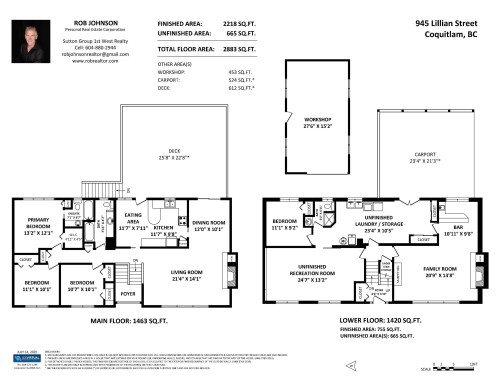 945 Lillian Street, Coquitlam, BC 