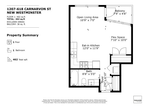 1207-618 Carnarvon Street, New Westminster, BC 