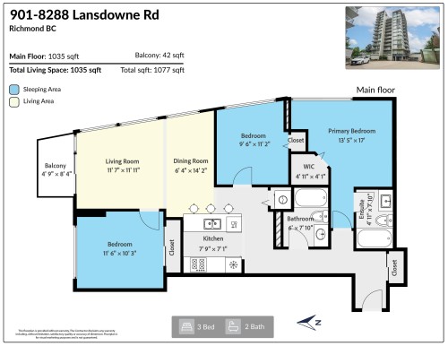 901-8288 Lansdowne Road, Richmond, BC 