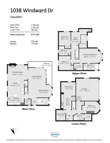 1038 Windward Drive, Coquitlam, BC 