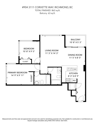 904-3111 Corvette Way, Richmond, BC 