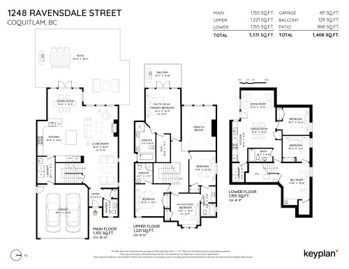 1248 Ravensdale Street, Coquitlam, BC 