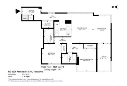 302-1228 Marinaside Crescent, Vancouver, BC 