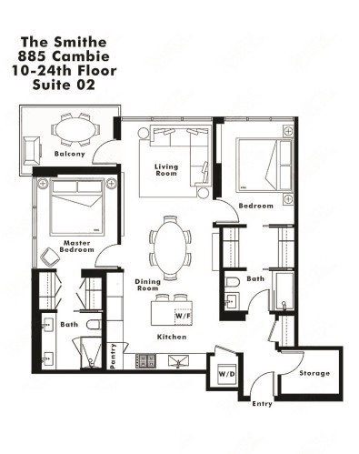 1502-885 Cambie Street, Vancouver, BC 