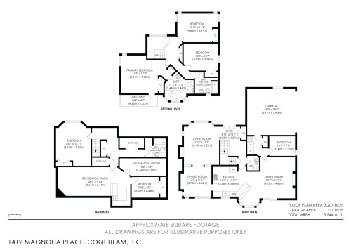 1412 Magnolia Place, Coquitlam, BC 