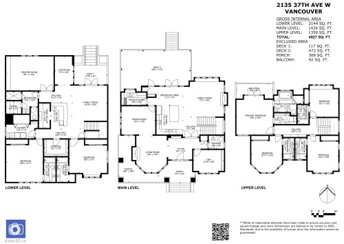 2135 37Th Avenue W, Vancouver, BC 