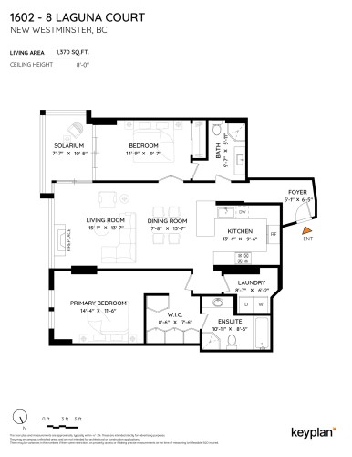 1602-8 Laguna Court, New Westminster, BC 