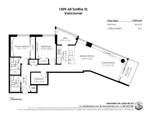 1509-68 Smithe Street, Vancouver, BC 