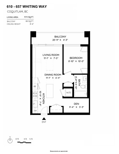 610-657 Whiting Way, Coquitlam, BC 