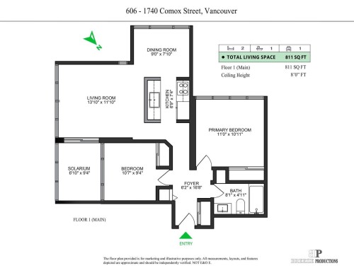 606-1740 Comox Street, Vancouver, BC 