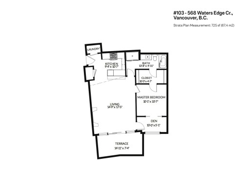 103-540 Waters Edge Crescent, West Vancouver, BC 