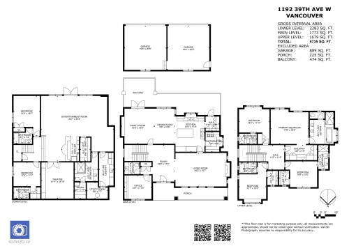 1192 39Th Avenue W, Vancouver, BC 