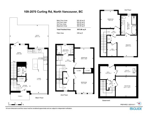 109-2070 Curling Road, North Vancouver, BC 