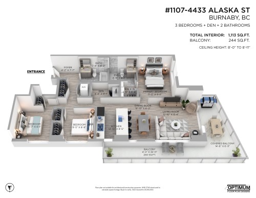1107-4433 Alaska Street, Burnaby, BC 