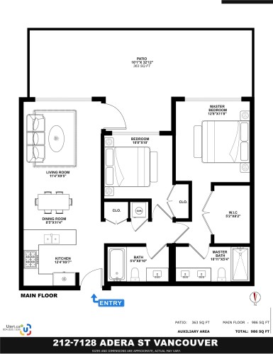 212-7128 Adera Street, Vancouver, BC 