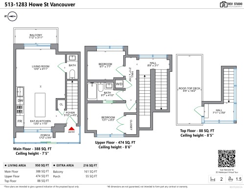 513-1283 Howe Street, Vancouver, BC 