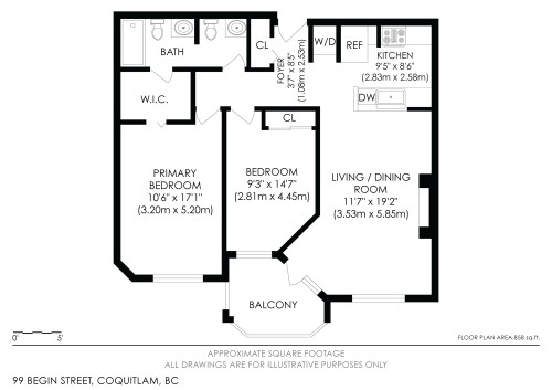 107-99 Begin Street, Coquitlam, BC 