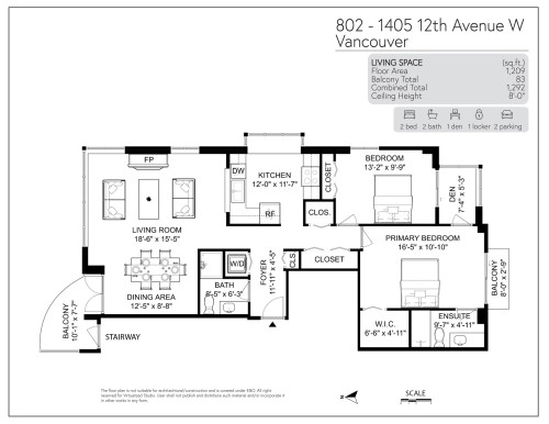 802-1405 12Th Avenue W, Vancouver, BC 