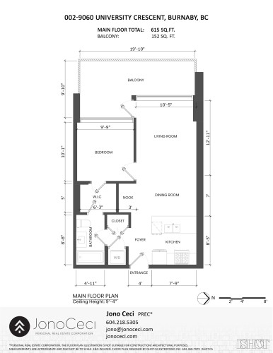 002-9060 University Crescent, Burnaby, BC 