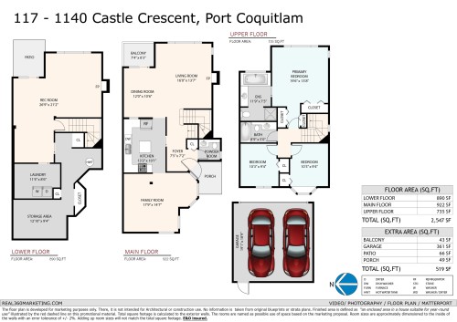 117-1140 Castle Crescent, Port Coquitlam, BC 