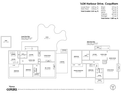 1634 Harbour Drive, Coquitlam, BC 