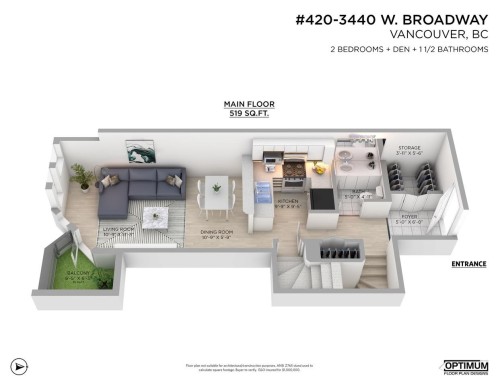 420-3440 Broadway W, Vancouver, BC 