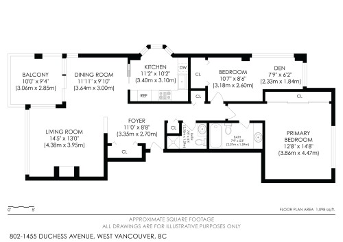 802-1455 Duchess Avenue, West Vancouver, BC 