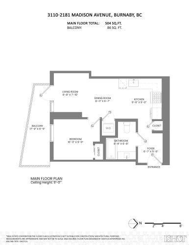 3110-2181 Madison Avenue, Burnaby, BC 