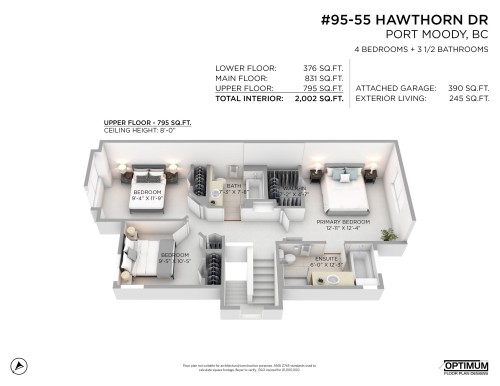 95-55 Hawthorn Drive, Port Moody, BC 