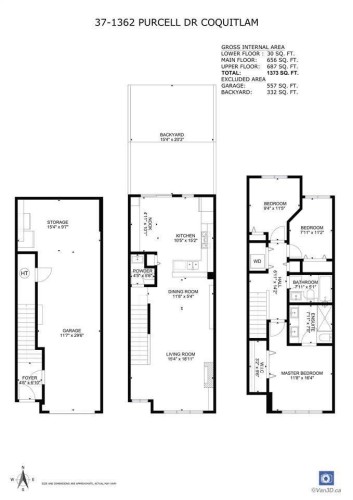 37-1362 Purcell Drive, Coquitlam, BC 