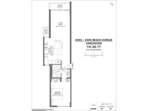 201-1995 Beach Avenue, Vancouver, BC 