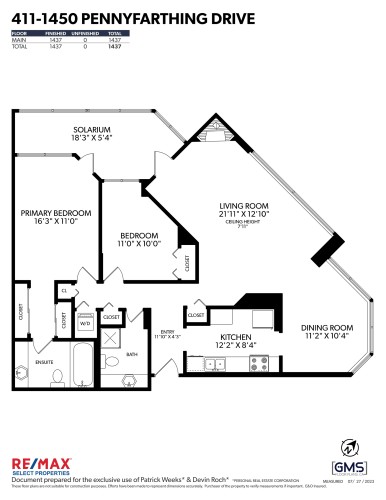 411-1450 Pennyfarthing Drive, Vancouver, BC 